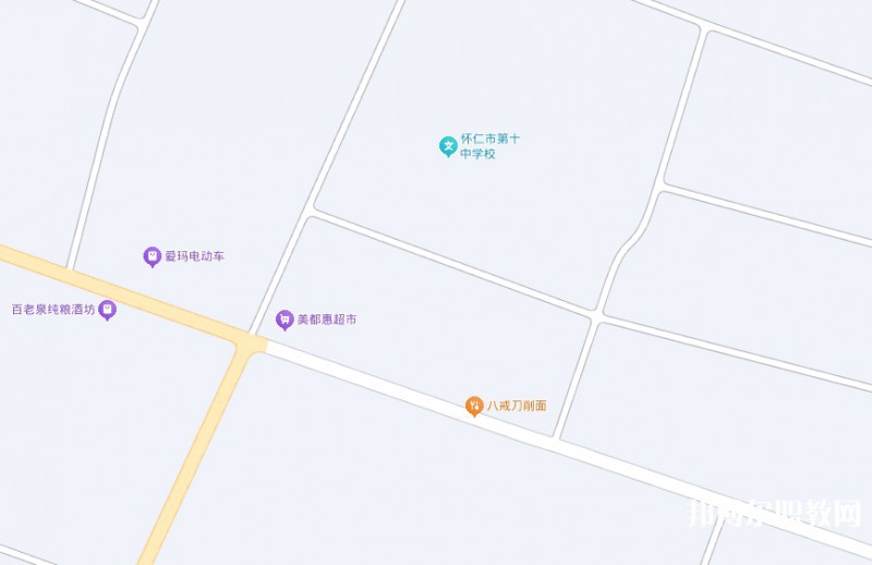懷仁市知行職業(yè)學校地址，乘車路線